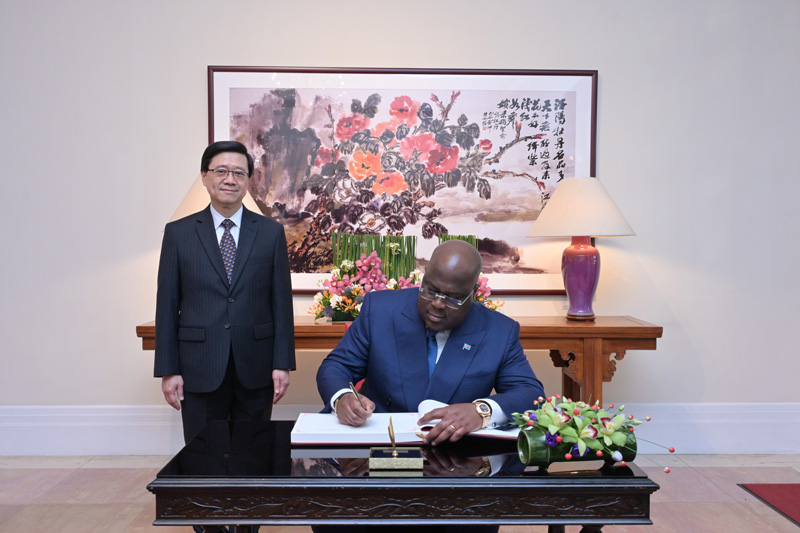 President of the Democratic Republic of the Congo HE Félix-Antoine Tshisekedi Tshilombo