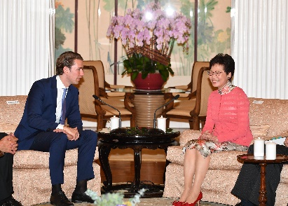 Federal Chancellor of the Republic of Austria Mr Sebastian Kurz